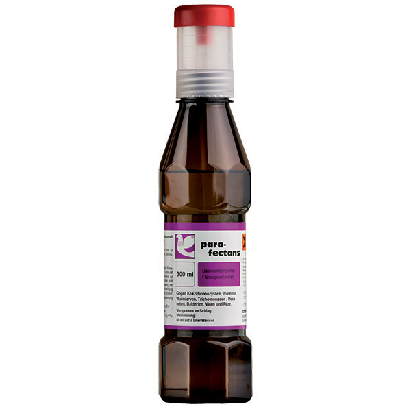 PARAFECTANS liquid - (wide spectrum loft disinfectant to eliminate all microscopic organisms)